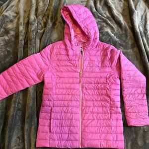Pink kids jacket size XL